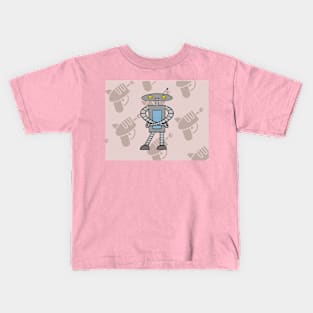 May Crossed Robot Kids T-Shirt